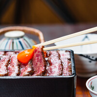 熟成イチボ肉タタキステーキ重 