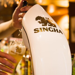 タイ王室も認める由緒あるシンハービール