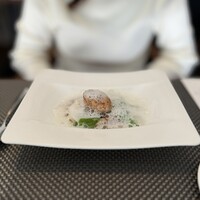 La vie - 帆立貝のソテーじゃがいもの軽い泡