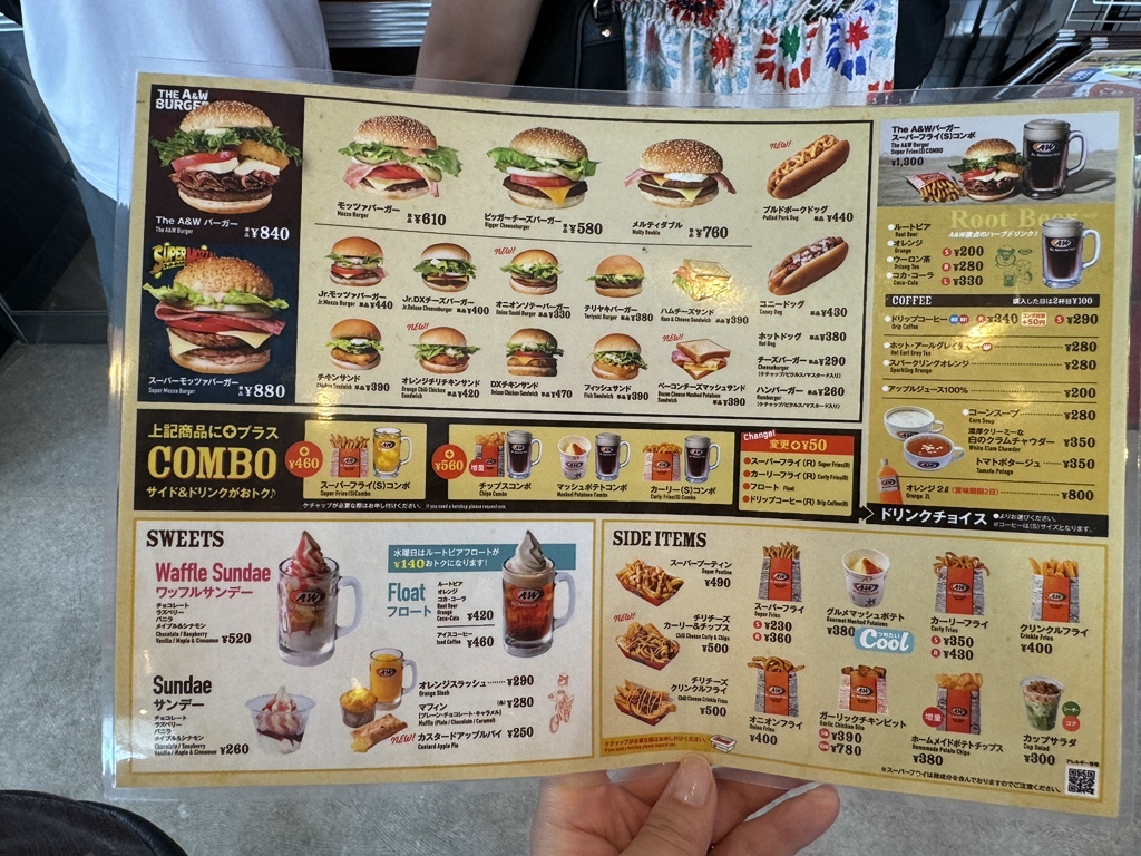 メニュー写真 : A&W 名桜店 （エイアンドダブリュ） - 名護市