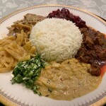 Sri Lanka Restaurant Mr.Thuna Paha - 通常のバスマティライス量