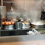 本家 第一旭 - 烏丸店の3連釜