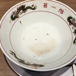 本家 第一旭 - スープも完食