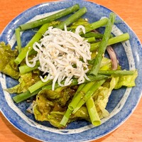 御茶ノ水 TEN - 青ネギしらすサラダ