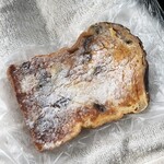 パン処 山奥 - ぶどうのフレンチトースト　250円