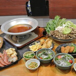 讃岐うどん四八 - 料理写真:うどんすきコース