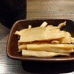 鴨出汁中華蕎麦 麺屋yoshiki - メンマ