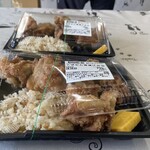 ワタナベ食品 直売店 - 肉だらけ こぱむん唐揚げ弁当 798円
      2024/10/22
      海鮮フライ弁当 410円