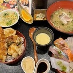 うおいち - 海鮮天丼②