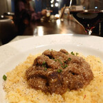 酒厨房 pei - 牛タン煮込み サフランリゾット添え