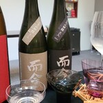 日本料理 TOBIUME - ⑫而今 純米吟醸 吉川山田錦2023(三重)
      米品種:兵庫県吉川産山田錦100%
      ⑬而今 純米吟醸 東条山田錦 火入 2023(三重)
      米品種:兵庫県東条産山田錦100%
      共に精米歩合:50% 