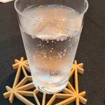 日本料理 TOBIUME - お飲み物①スパークリング・ウォーター