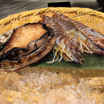 コルザ - 鮑と車海老