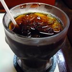 ＡＢＣ - セットの飲み物はアイスコーヒーにしました。シロップは入っていません。ブラックで飲みました。ここのコーヒーは美味しいですよ。