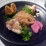 悠苑 - 前菜盛り合わせ