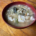 れすとらん駒 - 具沢山のみそ汁