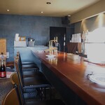 ペスカ - 店内（カウンター席）