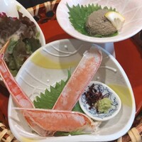 かに道楽 銀座八丁目店 - かにのお刺身やかに味噌など