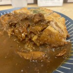 大納言 - カツカレー アップ