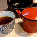 自遊庵 ねぎぼうず - 最後に蕎麦湯もいただいて終宴です。