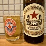 文化商店 - サッポロラガー(700円+tax)