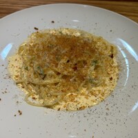 築地ボン・マルシェ - カラスミ カルボナーラ スパゲッティー