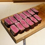 きたん 韻 - ☆炭火で丁寧に豪快に焼き上げたステーキ☆