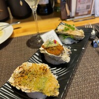 四ツ橋・新町 牡蠣と肉たらしビストロAKIRA - 