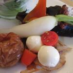 壱弐参 CAFE - いた姫りんご、ホワイトラディッシュなど。