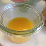 壱弐参 CAFE - みかんのソースはチキンにかけます