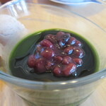 壱弐参 CAFE - 濃い抹茶ゼリー