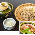 自家製粉そば 幸町 満留賀 - 料理写真:鴨せいろ