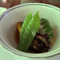 高雄 錦水亭 - 信田巻き、小茄子、六角小芋