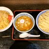 東勝軒○秀 - つけ麺の特盛りとチャーハン