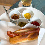 カフェ＆バー スクランブル - ホットドッグ（800円）