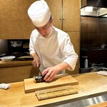 おかもと - 2皿目鯖寿司