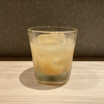 焼鳥 町子 - 鳳凰美田 桃酒