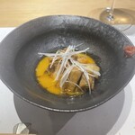 鮨 まさ希 - マグロのすき焼き風　美味しすぎてご飯にかけたいくらいだ