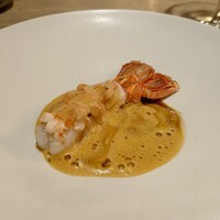 Itsuki - 手長海老　人参のラビオリ