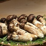 鮨 一幸 - 岩手産　松茸