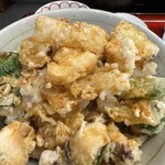 名物げそ天丼と自家製うどん お多福 - 