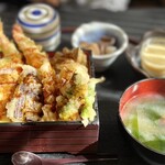 壽 - 天丼定食1500円