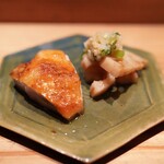 とり茶太郎 - 一黒軍鶏(雌5ヶ月)  蓮根梅肉大根