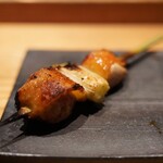 とり茶太郎 - 比内地鶏　ねぎま