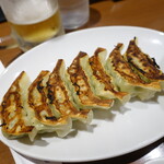 ちりめん亭 - 野菜餃子7個（320円）