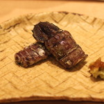 三谷 - 小樽の蝦蛄　 小布施ワイナリー Sogga Pere et Fils Numero Un(１号酵母） 2013 美山錦　(2014/04)