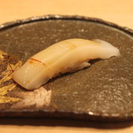 三谷 - 淡路島の墨烏賊　 貴礼 特別純米 無濾過生原酒　(2014/04)