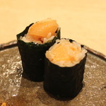 三谷 - 小柱巻　小布施ワイナリー Sogga Pere et Fils Numero Six(６号酵母） 2013 美山錦　(2014/04)