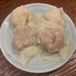 中華蕎麦にし乃 - えびワンタン2個　　肉わんたん2個