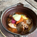 MOKICHI TRATTORIA - 豚バラの湘南ビール煮